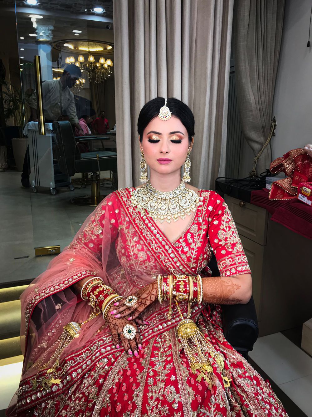 Photo From Bride's Beauty at KNK Awadh - By KNK Awadh Salon & Academy