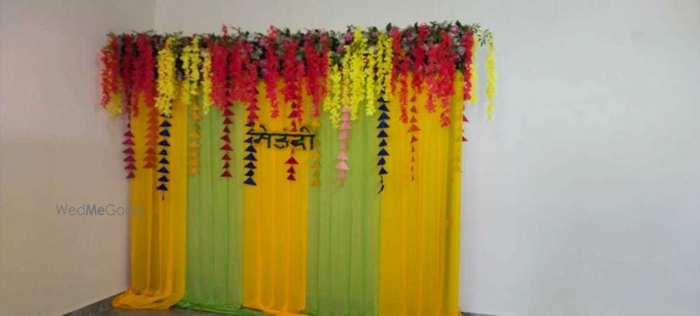 Photo From Haldi Background - By Brothers Lights & Decoration