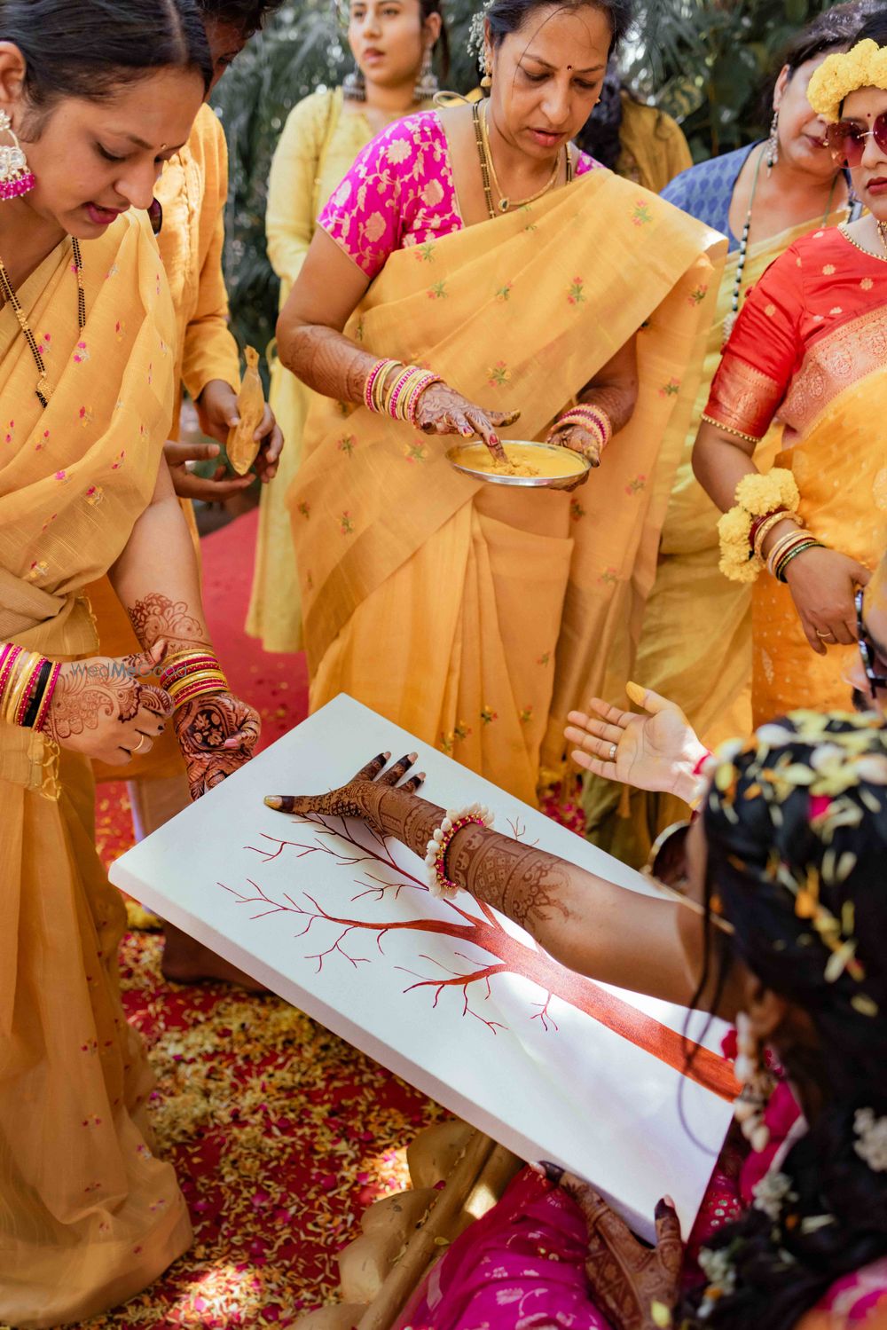 Photo From SNEHA & KUMARESH BENGALI HALDI - By Akshit Jaiswal Photography