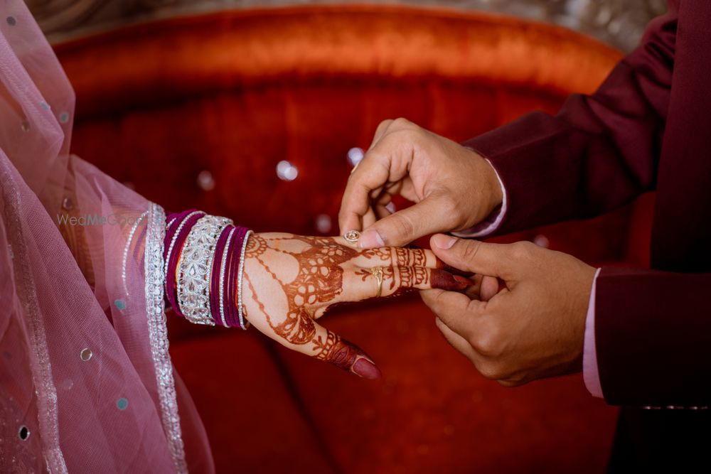 Photo From Saket and Shrijal Engagement - By Lens Tales studios