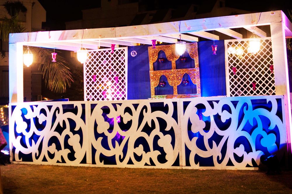 Photo From Fusia and Blue Cocktail Theme decor - By ShaadiPlanners
