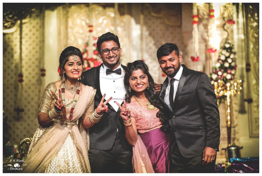 Photo From Bharathi & Sachin Reception - By P K Pixel Studios