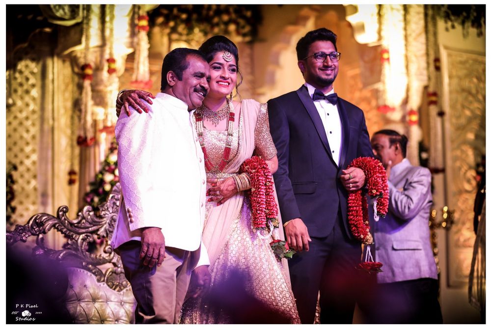 Photo From Bharathi & Sachin Reception - By P K Pixel Studios
