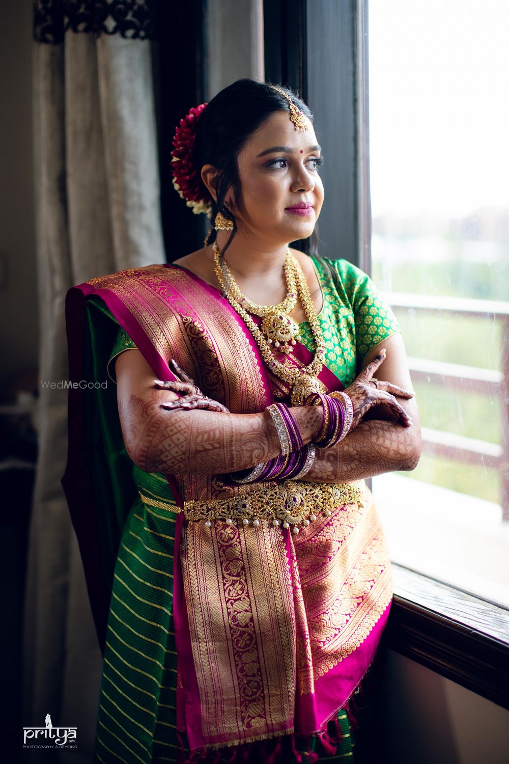 Photo From South Indian bride - By Kriti Chhabra Makeovers