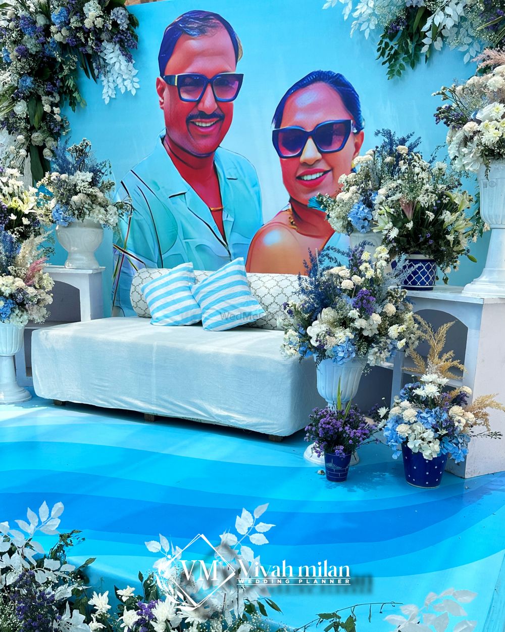 Photo From Sky Blue and White  - By Vivah Milan