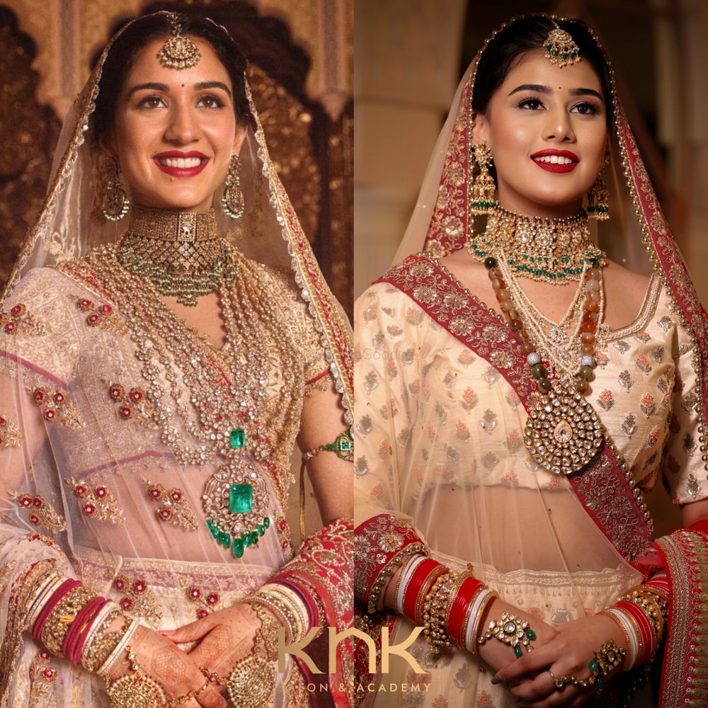 Photo From Radhika Merchant Bridal Look - By KNK Awadh Salon & Academy