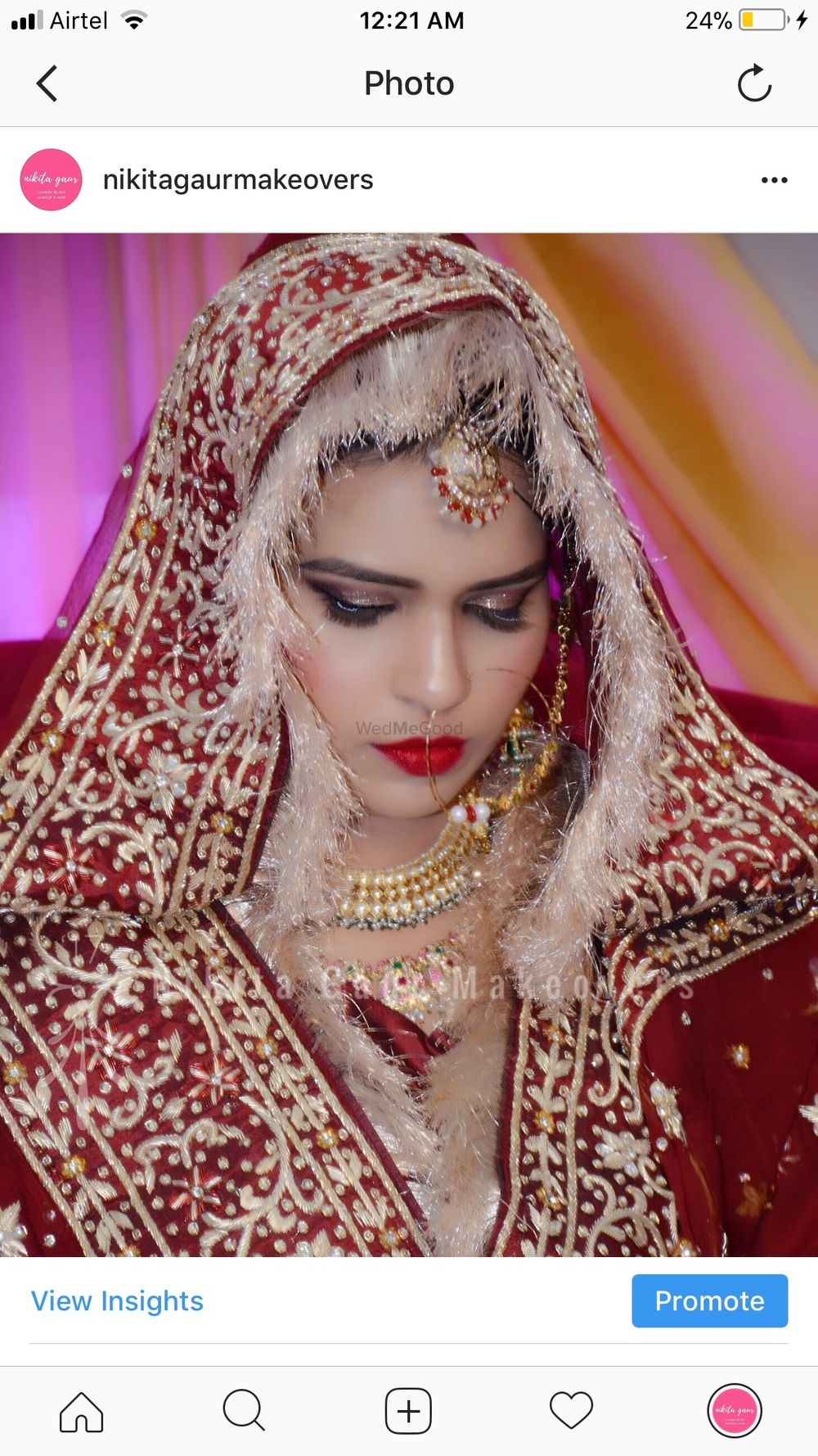 Photo From bride - nida - By Nikita Gaur Makeovers