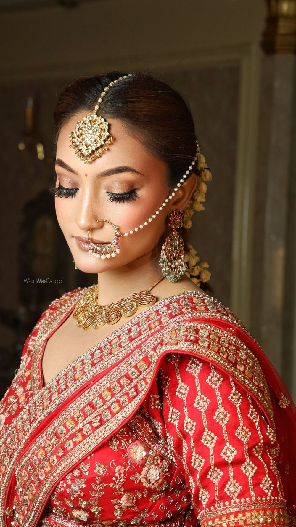 Photo From Bridal look for Pragya  - By The Top Knot Salon