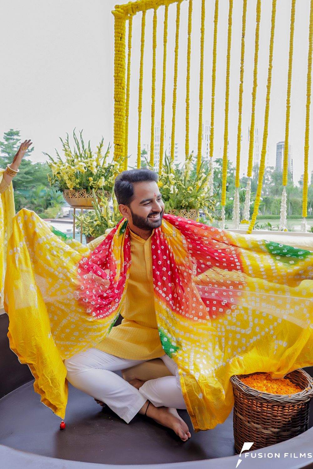 Photo From ARUJ & DIKSHA (HALDI CELEBRATION) - By Wedding By Fusion Films