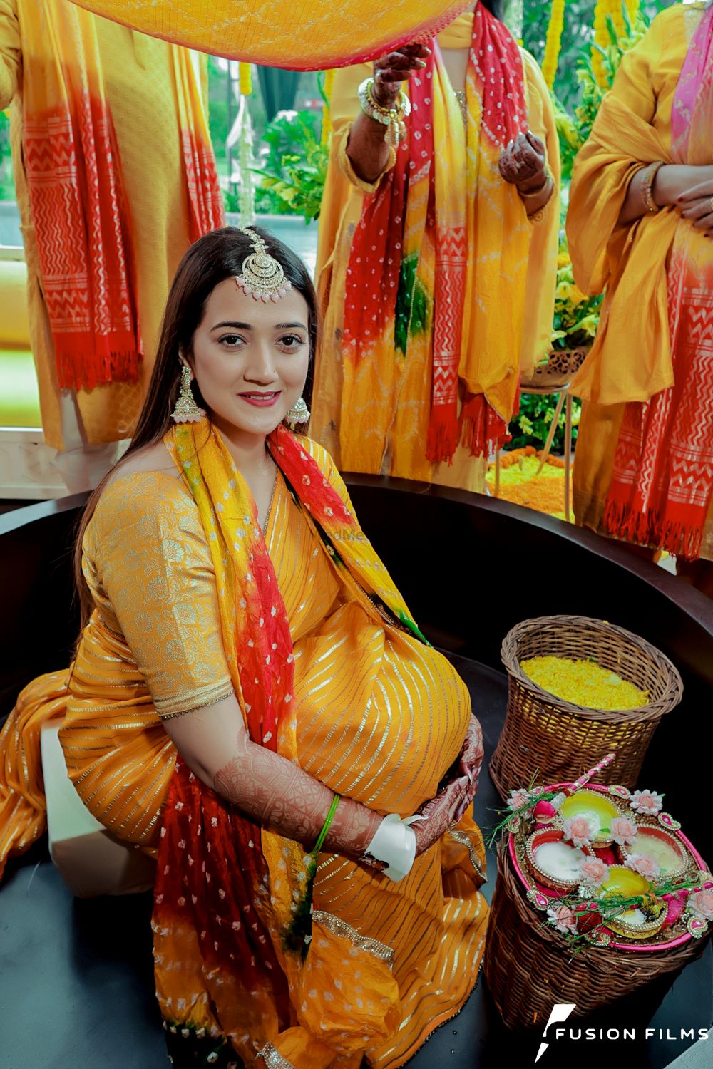 Photo From ARUJ & DIKSHA (HALDI CELEBRATION) - By Wedding By Fusion Films