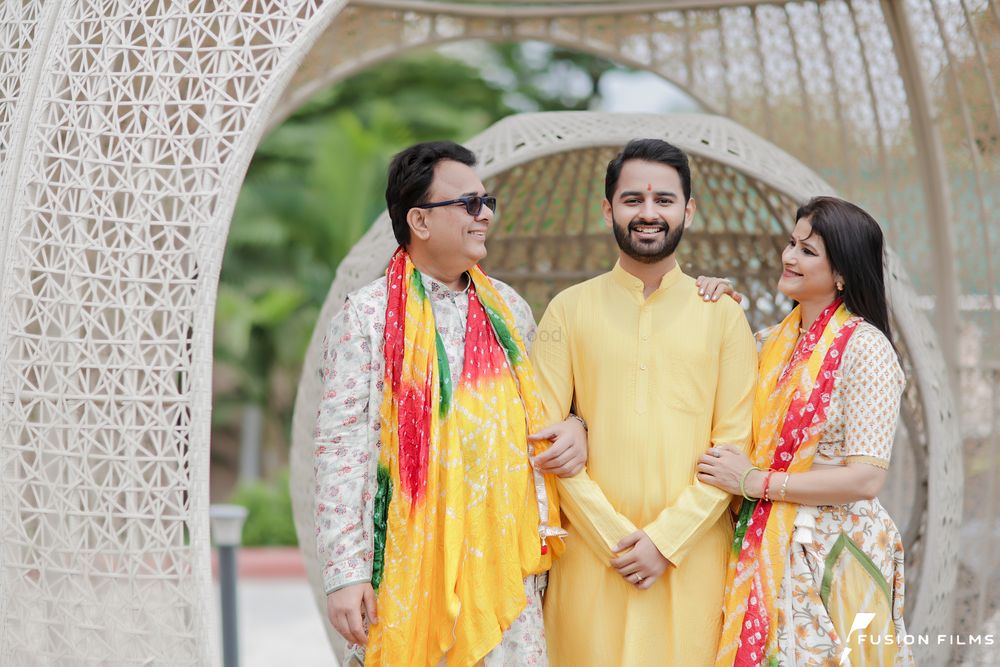 Photo From ARUJ & DIKSHA (HALDI CELEBRATION) - By Wedding By Fusion Films