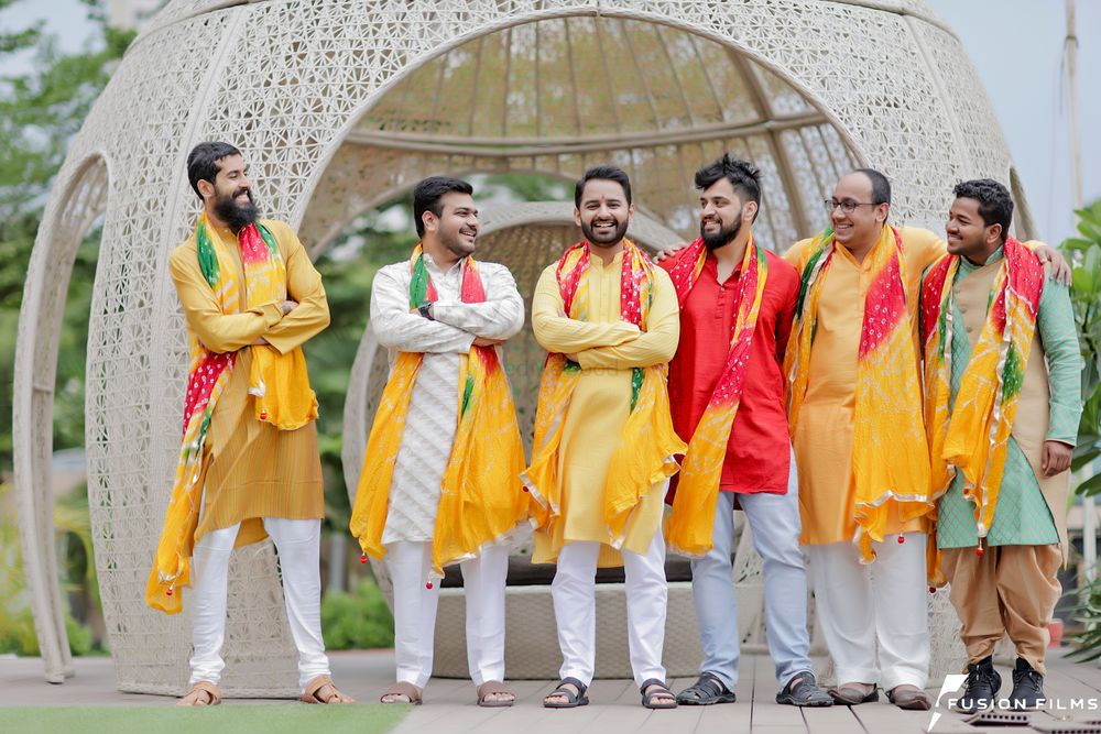 Photo From ARUJ & DIKSHA (HALDI CELEBRATION) - By Wedding By Fusion Films