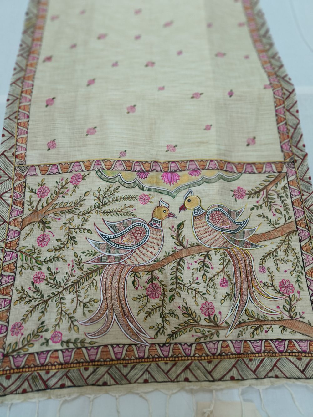 Photo From Hand painted madhubani dupatta - By Shree Designs