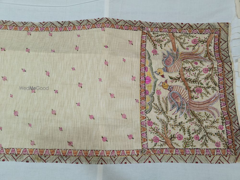 Photo From Hand painted madhubani dupatta - By Shree Designs