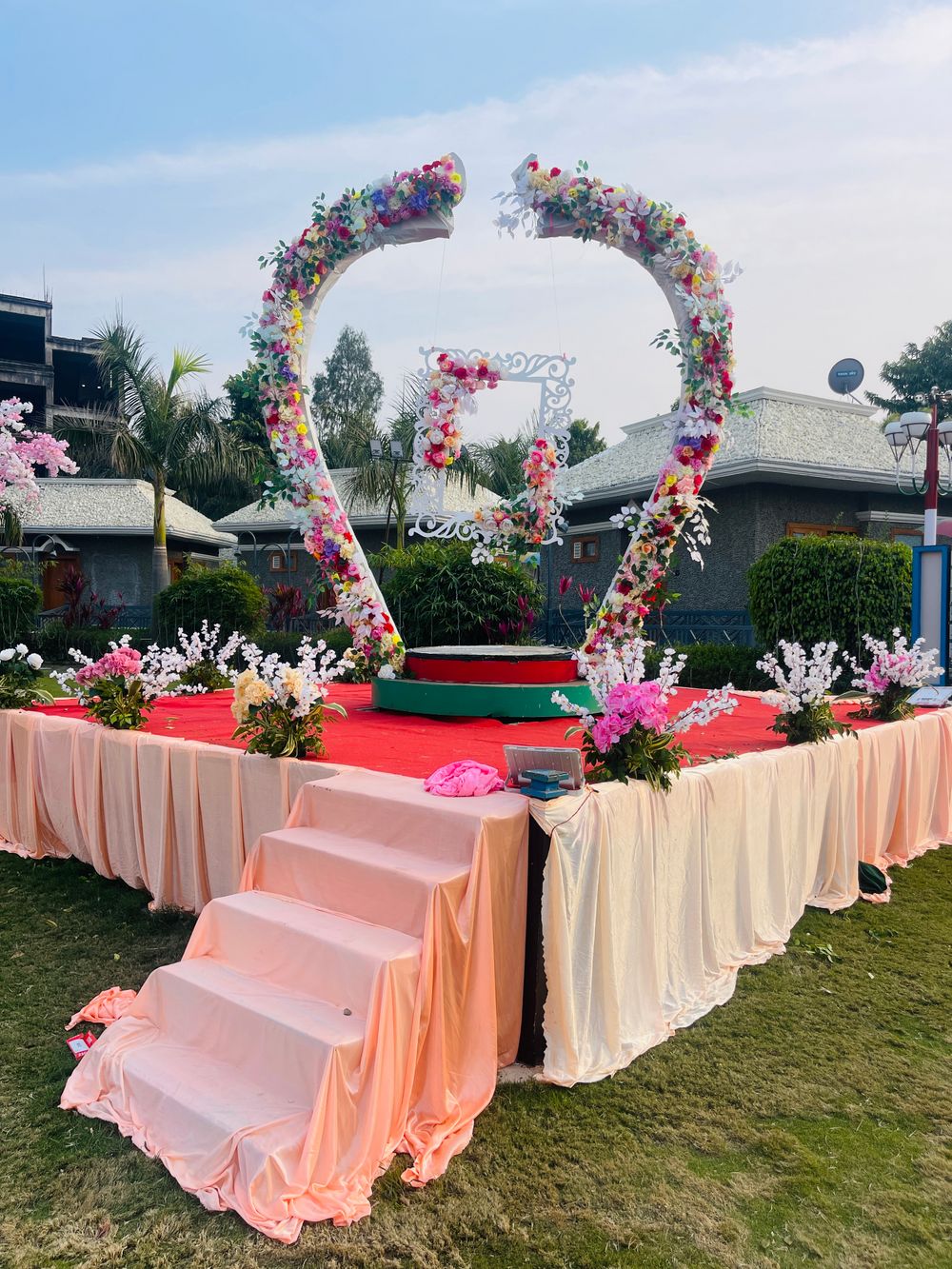 Photo From LAWN SETUP IN BEAUTIFUL PINK COLOUR - By MJ Funcity Waterpark and Resort