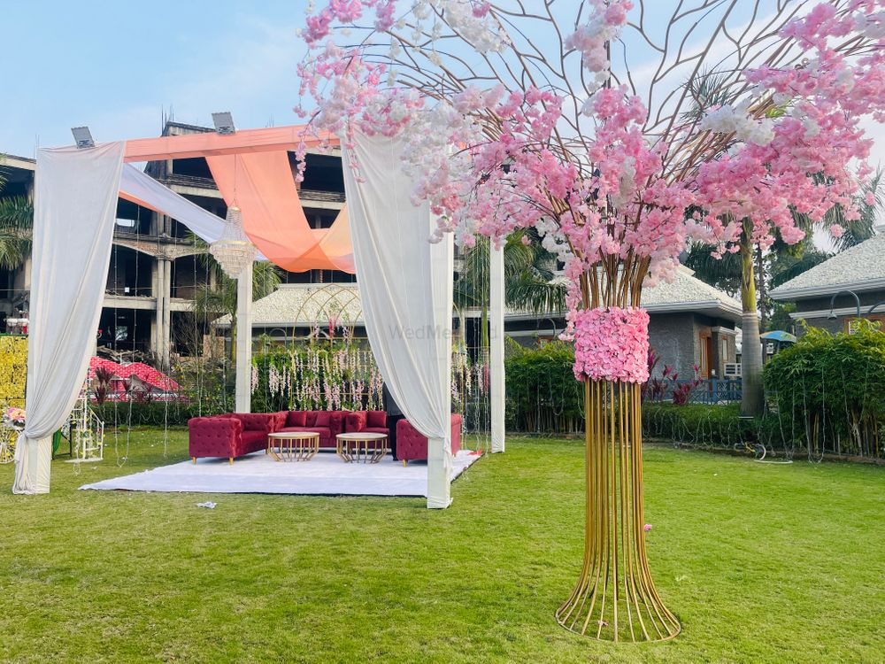 Photo From LAWN SETUP IN BEAUTIFUL PINK COLOUR - By MJ Funcity Waterpark and Resort