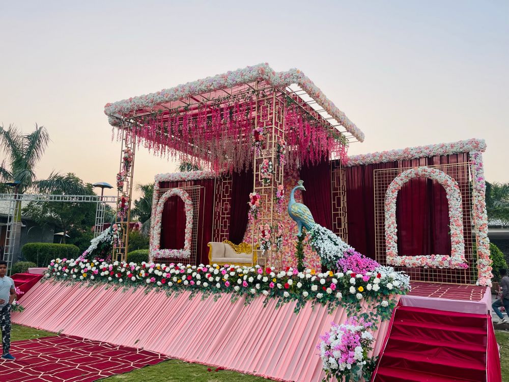 Photo From LAWN SETUP WITH RED COLOUR - By MJ Funcity Waterpark and Resort