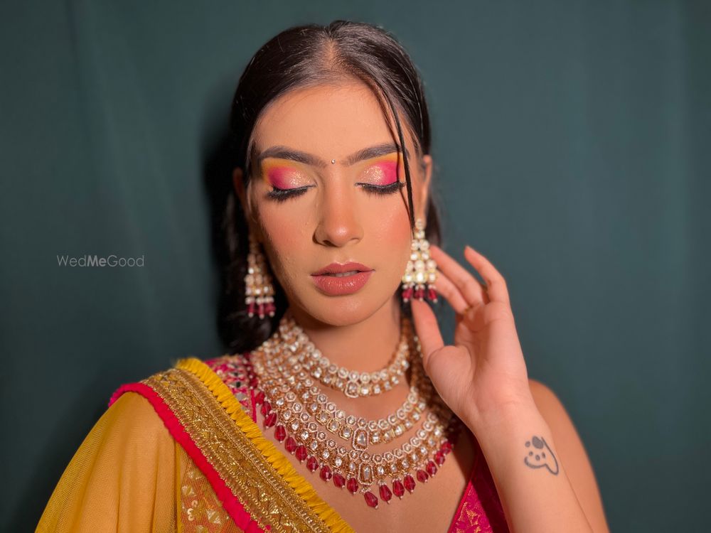 Photo From Haldi Makeup - By Fancy Face Company 