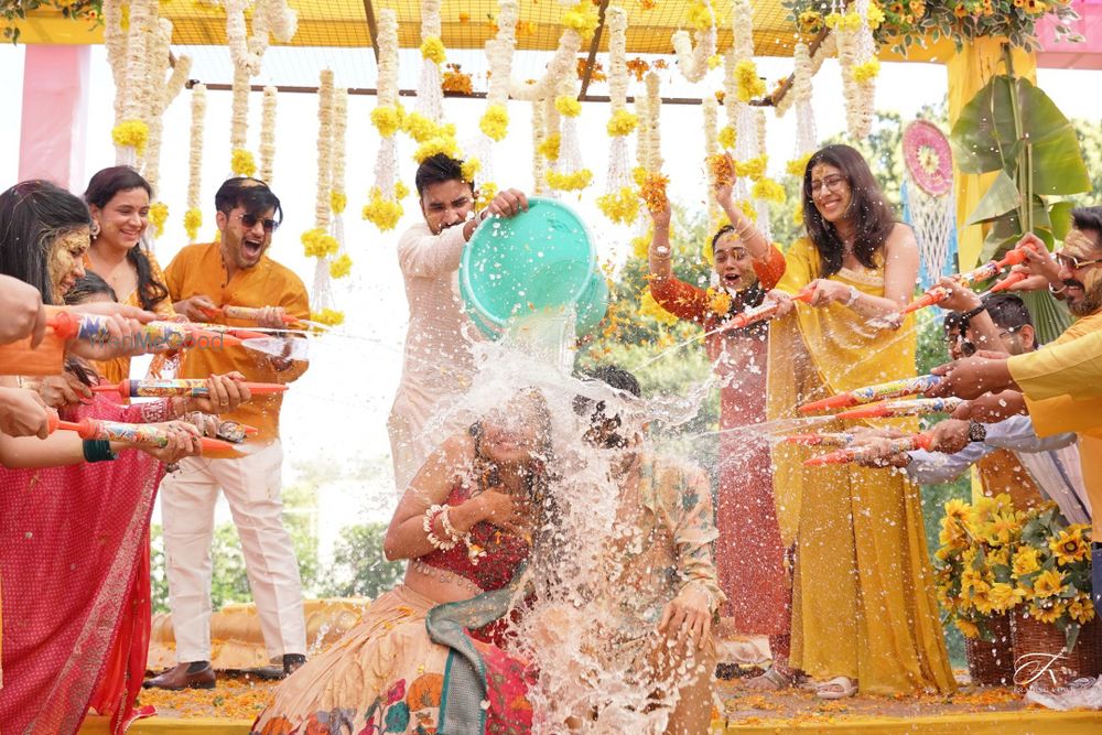 Photo From Haldi decoration - By Bharat Events