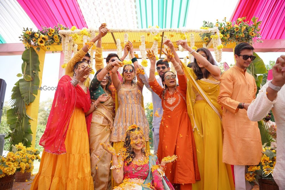 Photo From Haldi decoration - By Bharat Events
