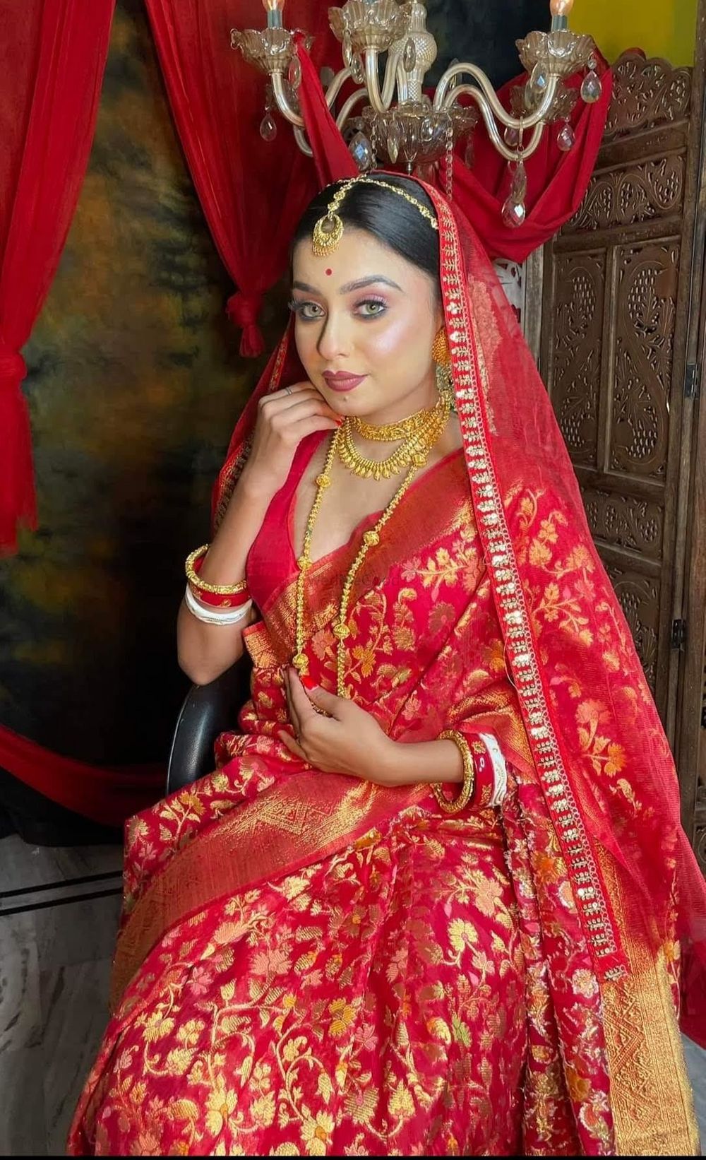 Photo From Bengali bride - By Trinal Makeup Artist 