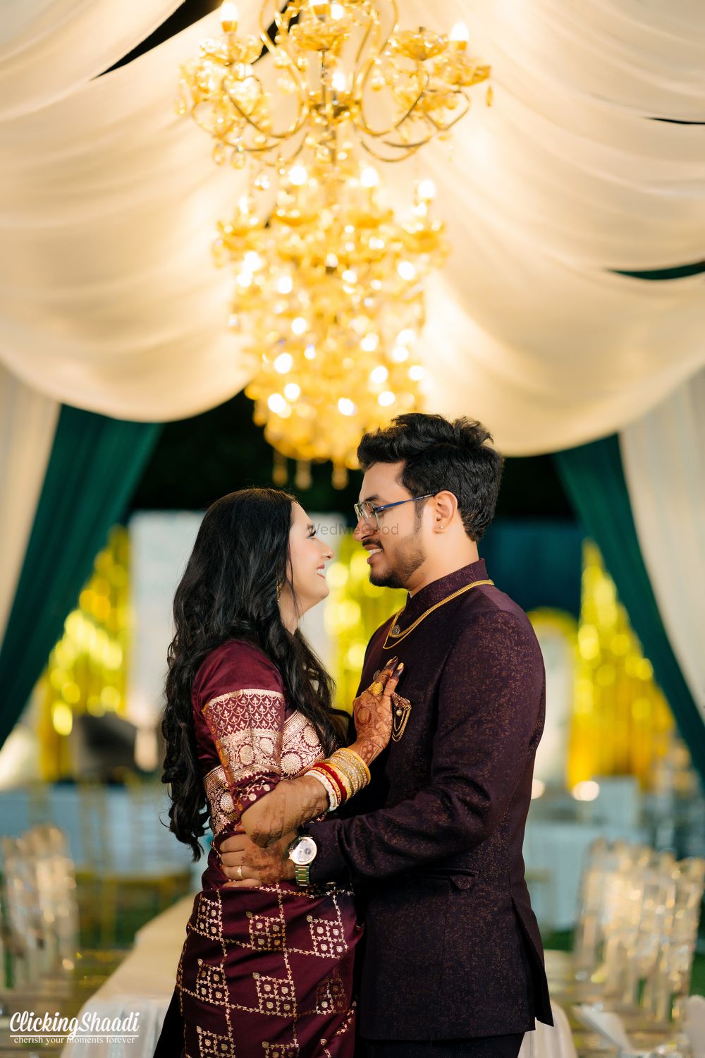 Photo From Reception Leena x Jagdish - By Clicking Shaadi