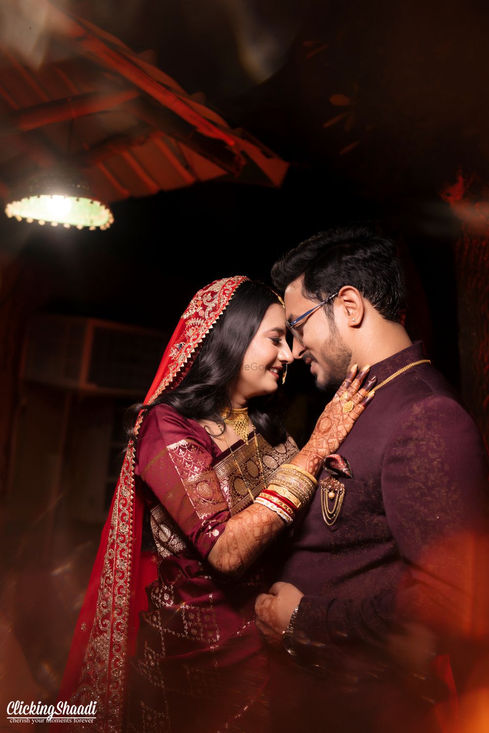 Photo From Reception Leena x Jagdish - By Clicking Shaadi