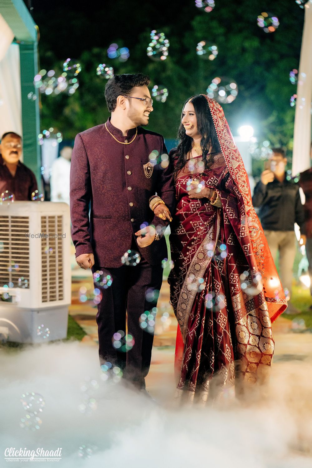 Photo From Reception Leena x Jagdish - By Clicking Shaadi