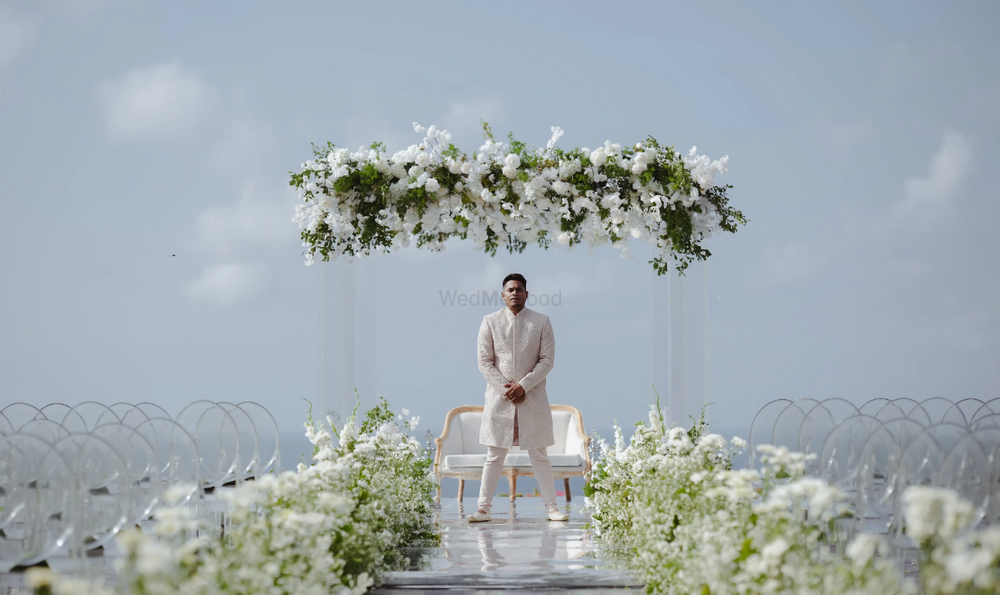 Photo From White wedding in South Indian Style - By Once Upon A Time