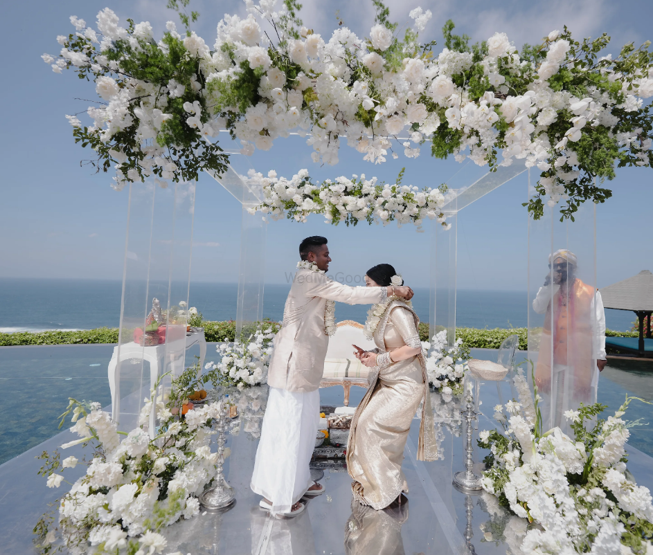 Photo From White wedding in South Indian Style - By Once Upon A Time