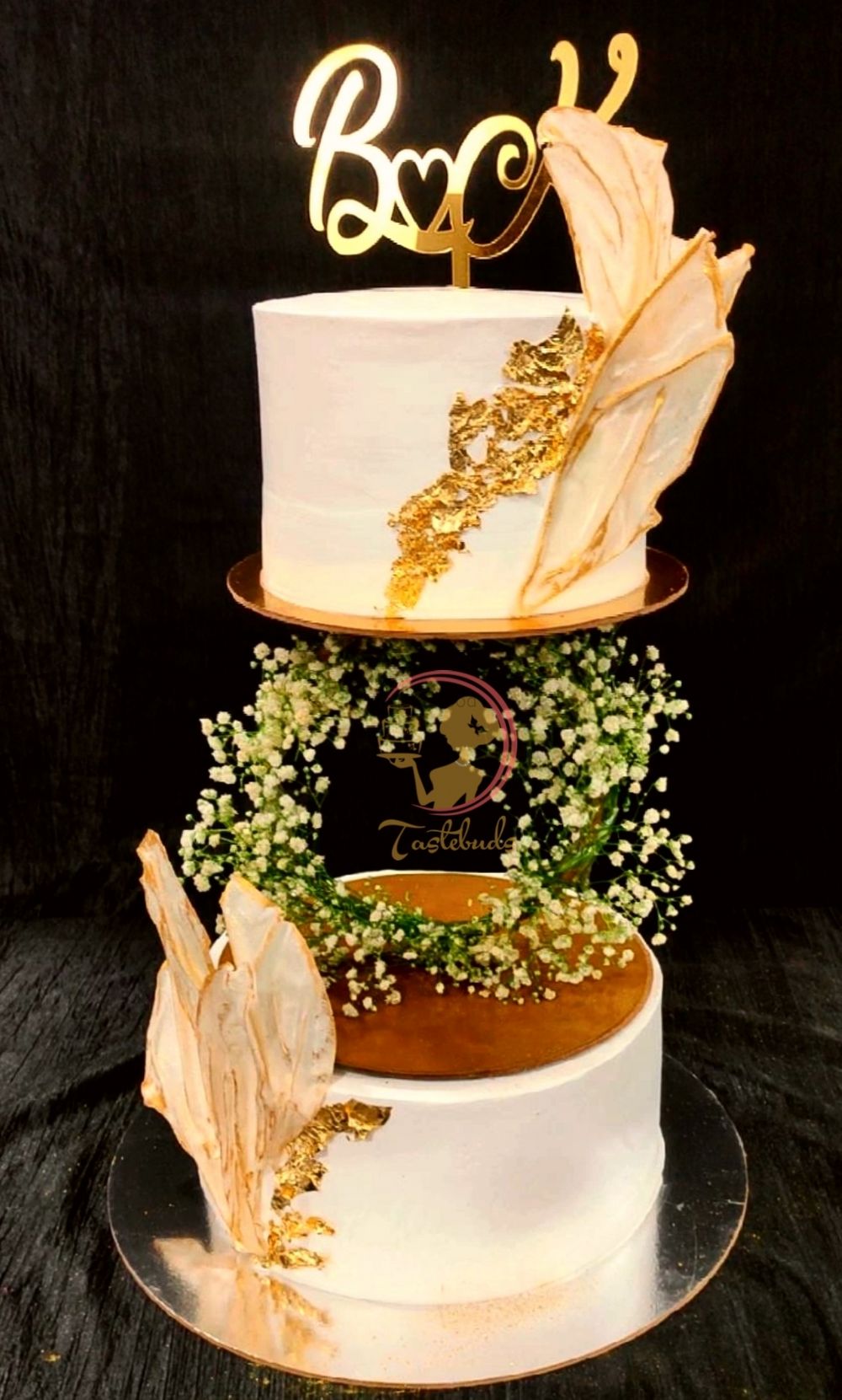 Photo From Wedding Engagement Anniversary Cakes - By The Tastebuds