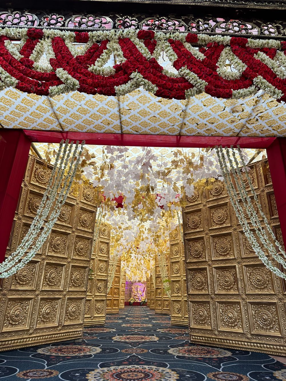 Photo From Jali mandapam ( fibre setup ) - By Auspicious Flower Decor and Events