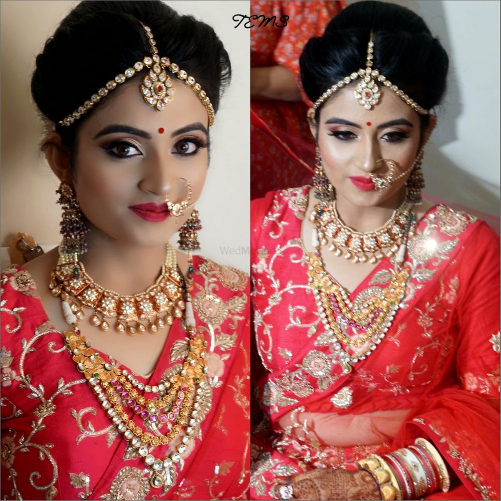 Photo From Marwadi bride - By The Elegant Makeup Studio