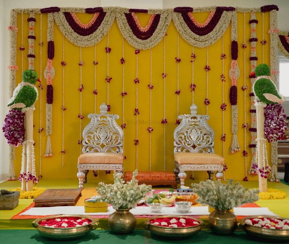 Photo From Pellikuturu & Pellikoduku Backdrop - By Auspicious Flower Decor and Events