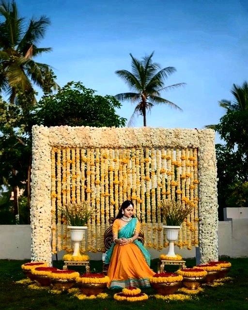 Photo From Pellikuturu & Pellikoduku Backdrop - By Auspicious Flower Decor and Events