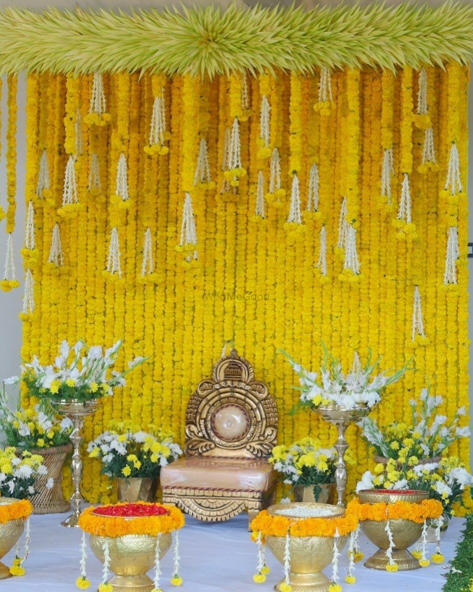 Photo From Pellikuturu & Pellikoduku Backdrop - By Auspicious Flower Decor and Events