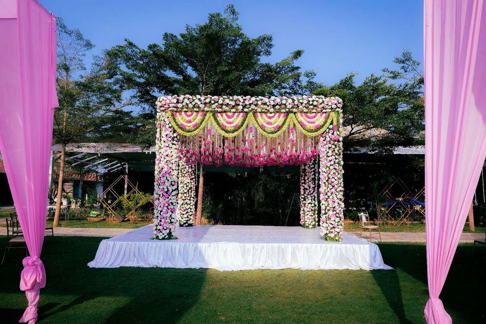 Photo From North style Mandaps - By Auspicious Flower Decor and Events