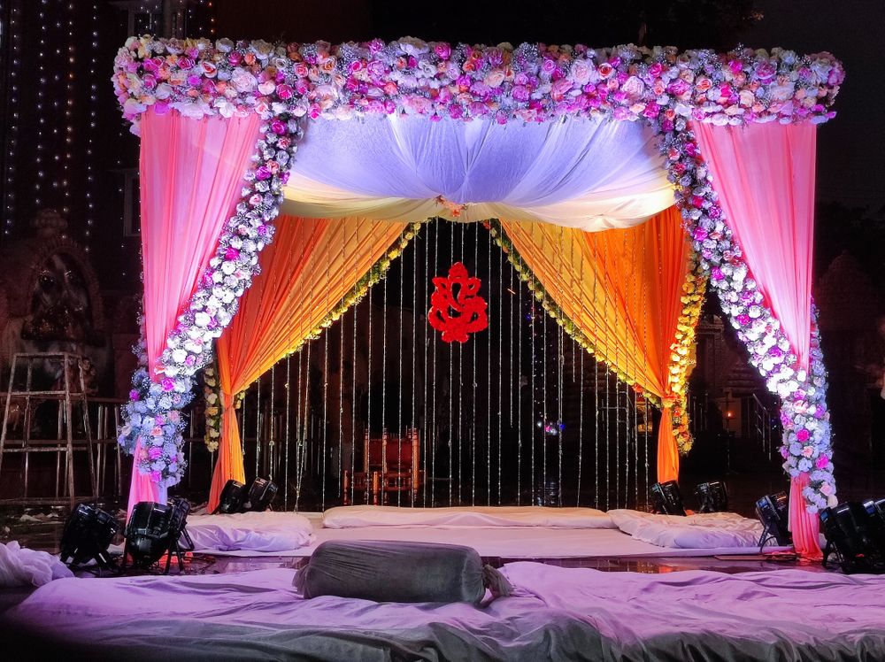 Photo From North style Mandaps - By Auspicious Flower Decor and Events