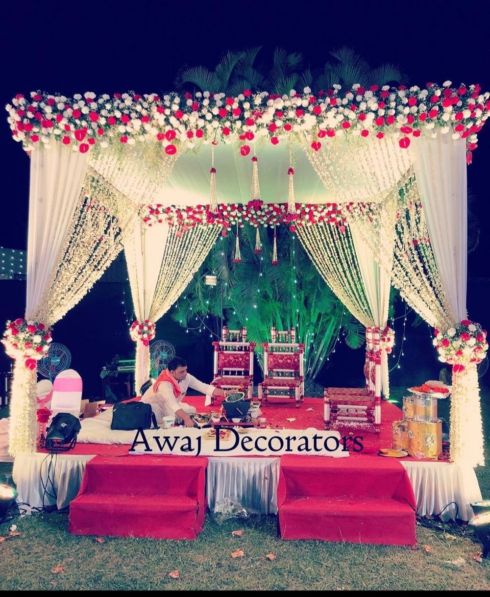 Photo From North style Mandaps - By Auspicious Flower Decor and Events