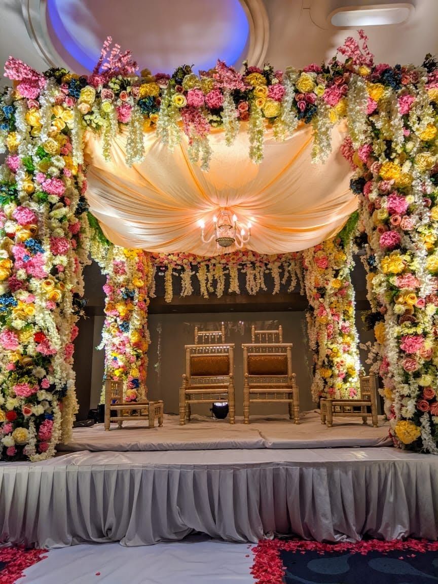 Photo From North style Mandaps - By Auspicious Flower Decor and Events