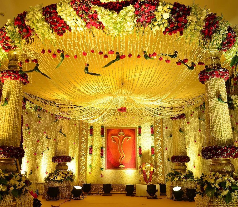 Photo From Traditional Mandapam - By Auspicious Flower Decor and Events