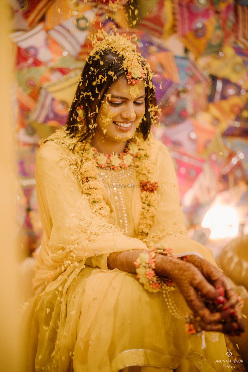 Photo From Haldi mehndi bride - By Neha Walia Artistry