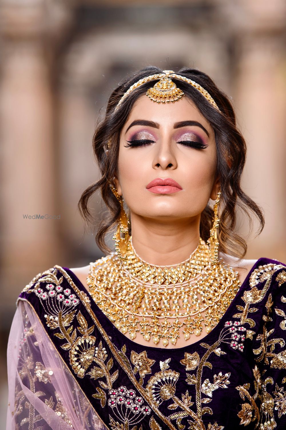 Photo From Traditional Makeover - Purple Gold Glam✨ - By Diksha Duggal Makeovers