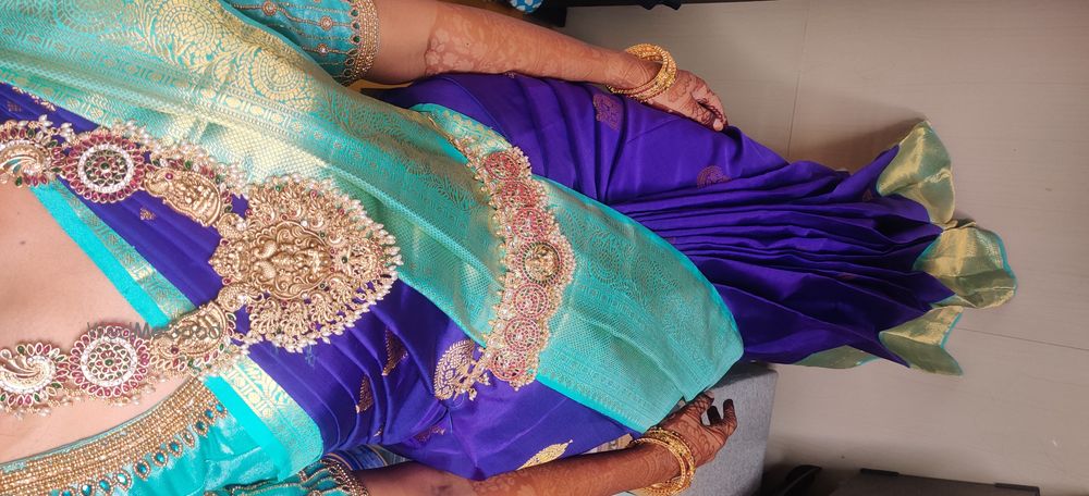 Photo From saree drape - By Sky Makeover Studio