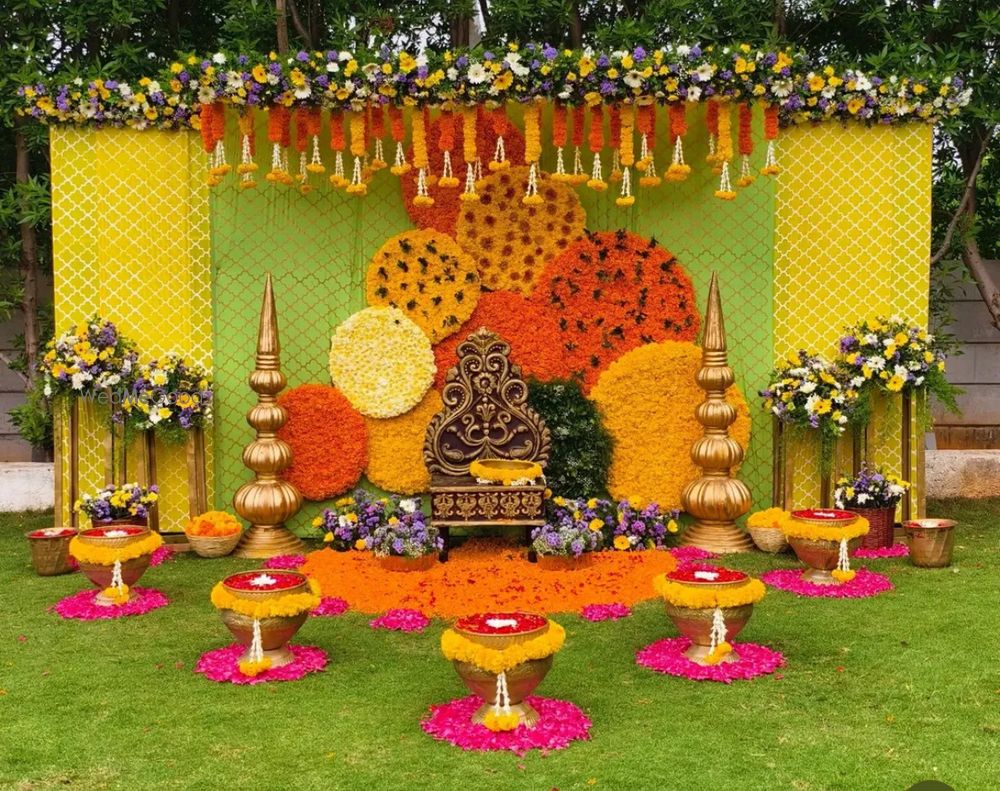 Photo From Haldi - By Sri Bhavani Events