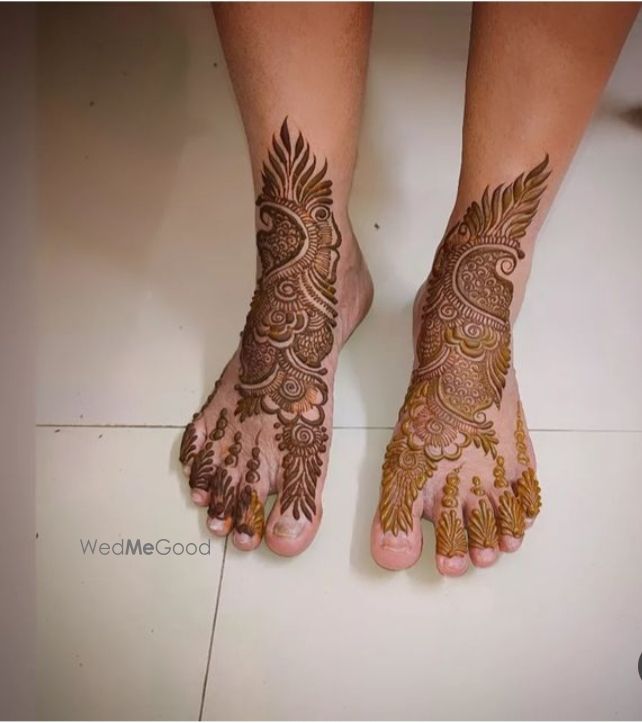 Photo From leg bridal mehndi designs - By Govind Mehandi Artist Bangalore