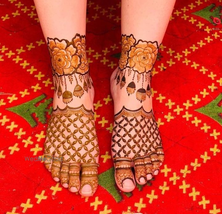 Photo From leg bridal mehndi designs - By Govind Mehandi Artist Bangalore