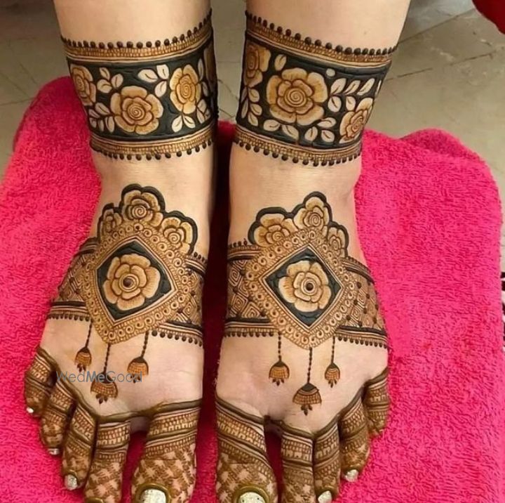 Photo From leg bridal mehndi designs - By Govind Mehandi Artist Bangalore