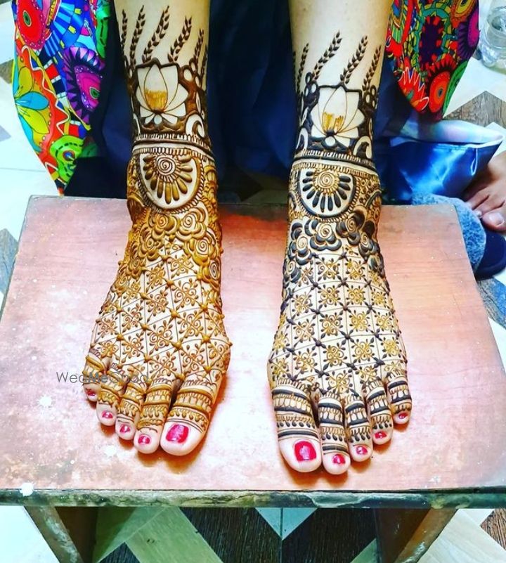 Photo From leg bridal mehndi designs - By Govind Mehandi Artist Bangalore