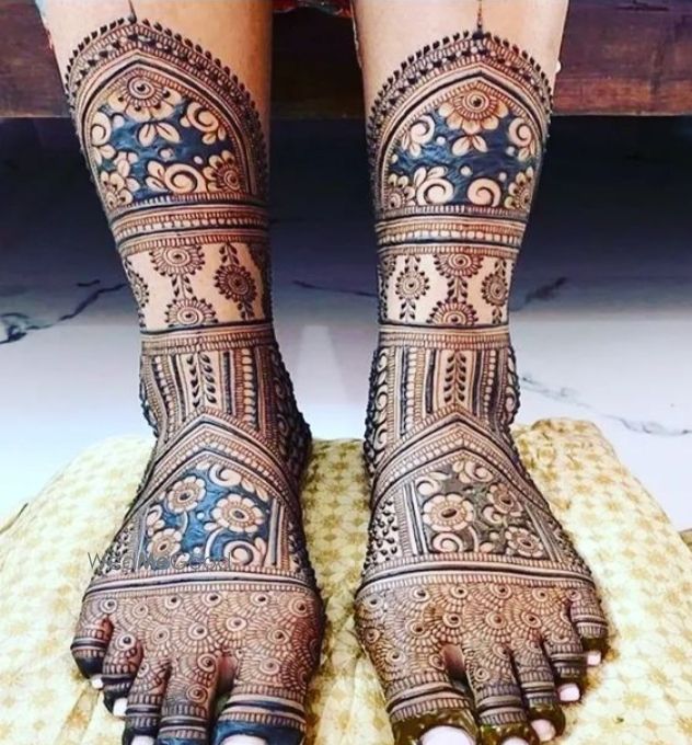 Photo From leg bridal mehndi designs - By Govind Mehandi Artist Bangalore